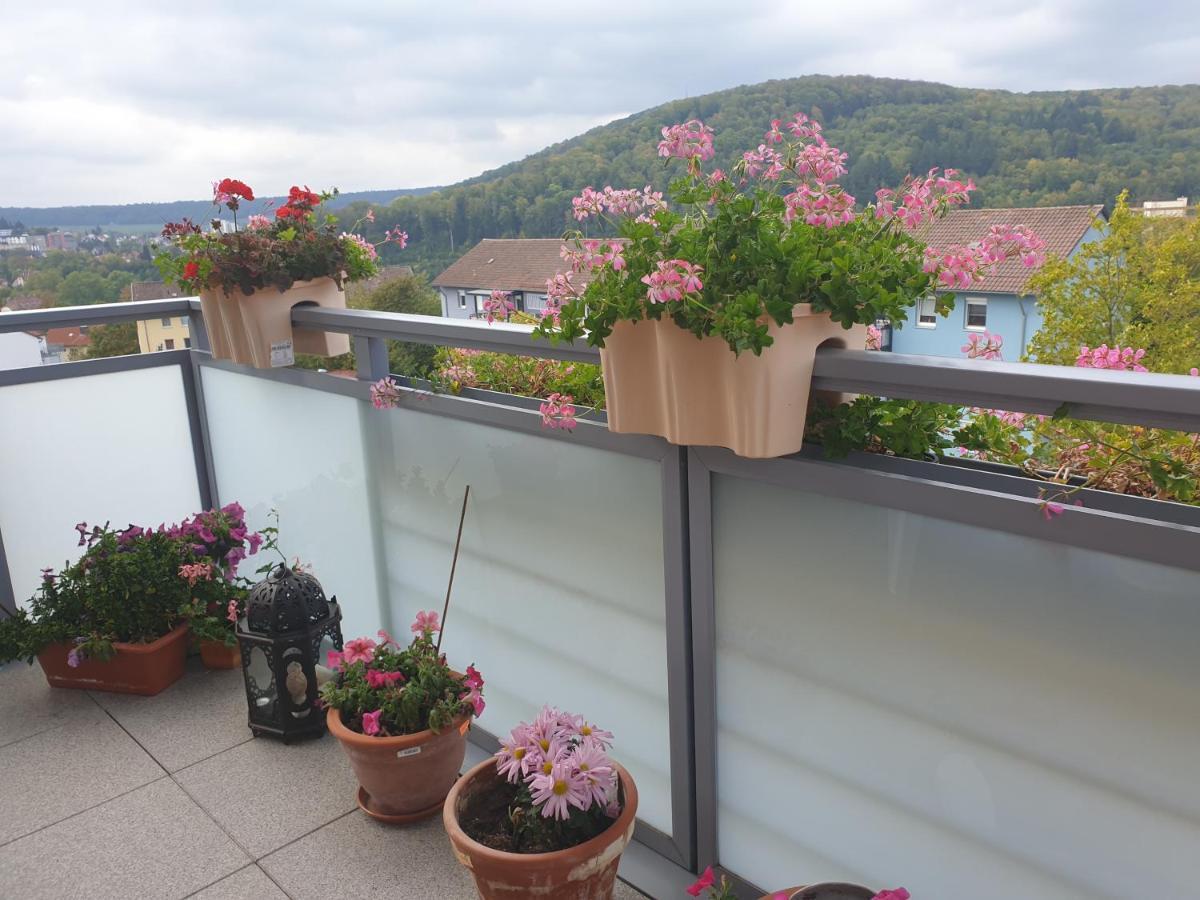 Ferienwohnung Berg View Bad Kissingen Apartment Mit 3 Schlafzimmern Exterior foto
